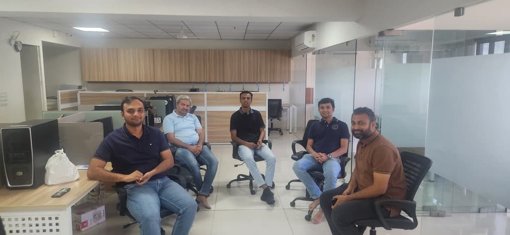 Dinner Group meeting at my office