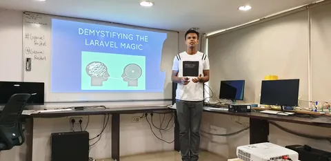 Photo 1 from Rajkot Laravel Meetup June 2019